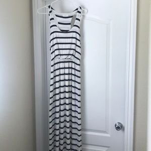 Lush striped maxi dress